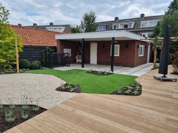 Moderne tuin in Hilversum