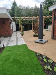 Moderne tuin in Hilversum